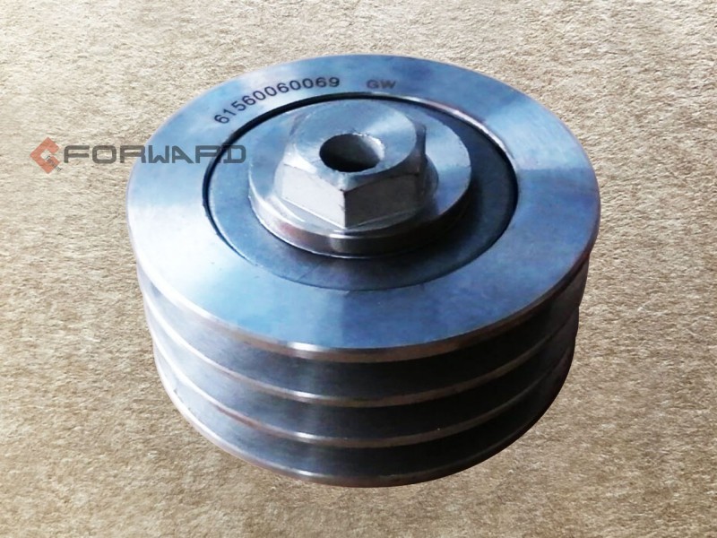 61560060069,WD615皮帶漲緊輪Belt tensioning wheel WD615,濟南向前汽車配件有限公司