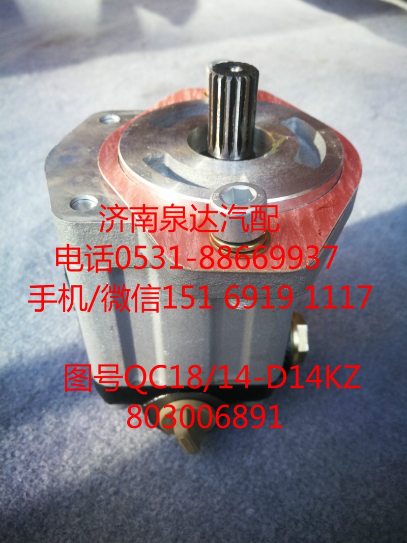 QC18/14-D14XZ,轉(zhuǎn)向助力泵,濟南泉達汽配有限公司