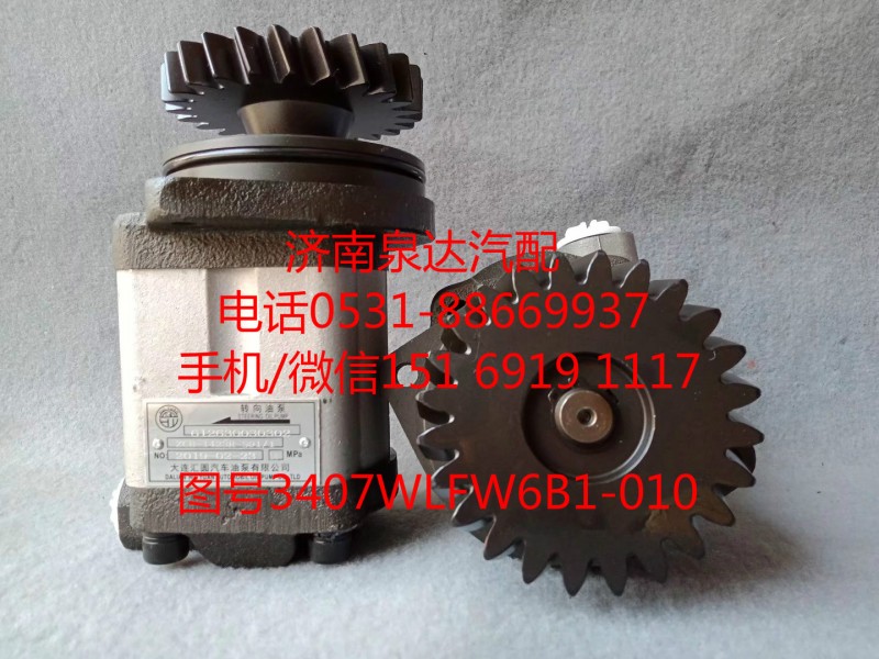 轉(zhuǎn)向齒輪泵、助力泵3407WLFW6B1-010/3407WLFW6B1-010