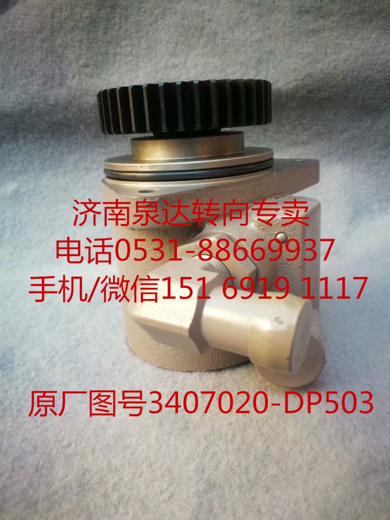 一汽解放新大威 奧威 悍威 JH6轉(zhuǎn)向泵 助力泵 液壓泵/3407020-DP503