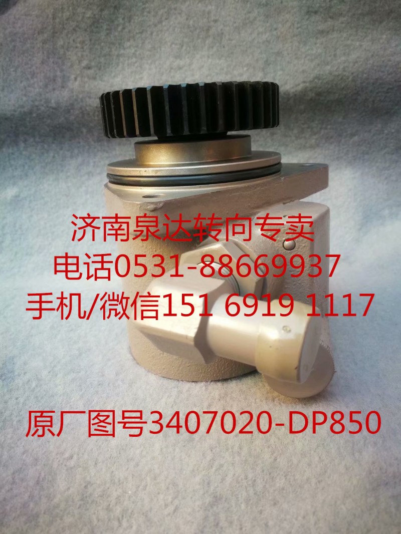 3407020-DP850,助力泵,濟(jì)南泉達(dá)汽配有限公司
