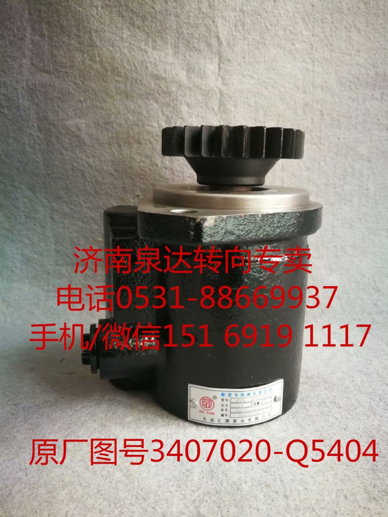 一汽解放錫柴6DLD發(fā)動(dòng)機(jī)助力泵 液壓泵 轉(zhuǎn)向泵/3407020-Q5404