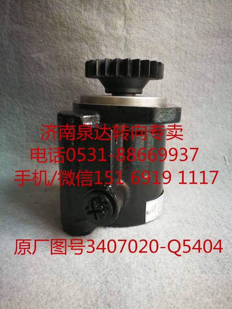 一汽解放錫柴6DLD發(fā)動(dòng)機(jī)助力泵 液壓泵 轉(zhuǎn)向泵/3407020-Q5404