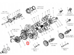 12JSD160T-1707106,Reduction of tooth,濟(jì)南向前汽車配件有限公司