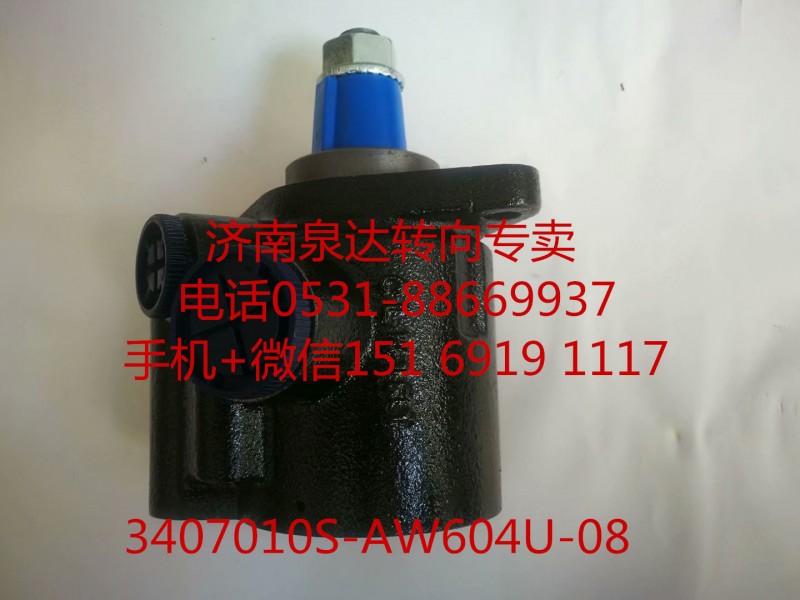 3407010S-AW604U-08,轉(zhuǎn)向助力泵,濟南泉達汽配有限公司