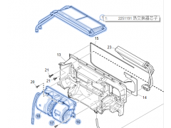 2195206  1854876,Warm air blower,濟(jì)南向前汽車配件有限公司