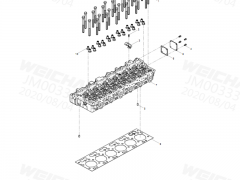 611600040014,Cylinder gasket,濟(jì)南向前汽車配件有限公司