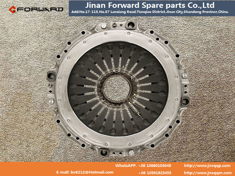 DZ9114160021,Clutch pressure plate,濟(jì)南向前汽車配件有限公司