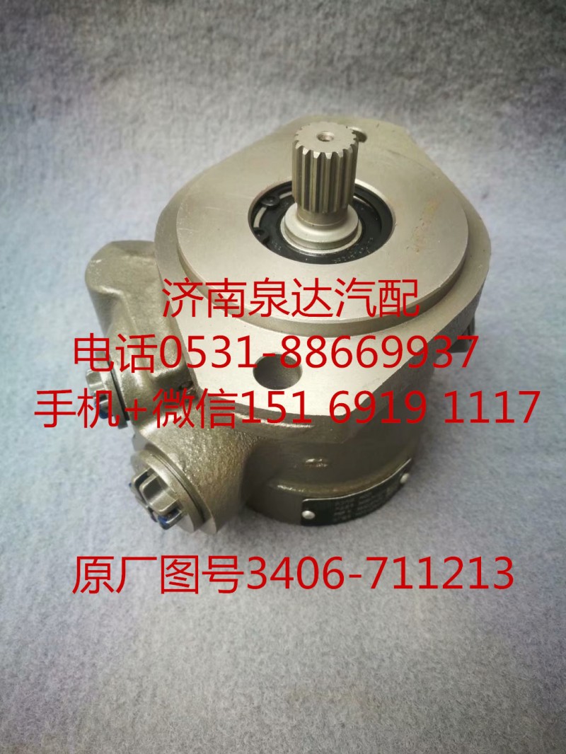 上汽紅巖杰獅 新金剛轉(zhuǎn)向油泵、助力泵3406-711213/3406-711213