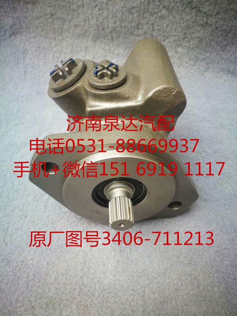 上汽紅巖杰獅 新金剛轉(zhuǎn)向油泵、助力泵3406-711213/3406-711213