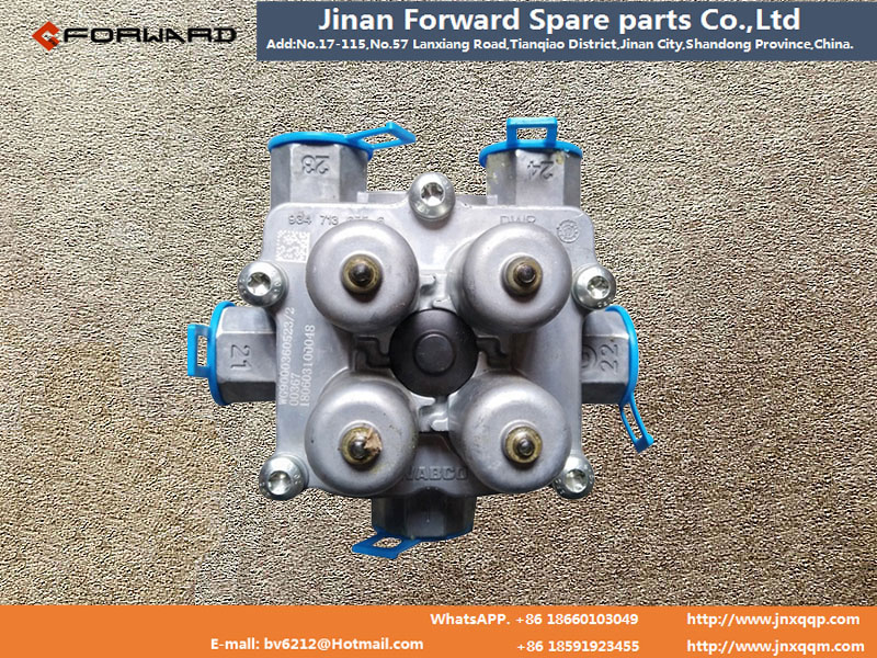 WG9000360523,Four loop protection valve,濟(jì)南向前汽車配件有限公司