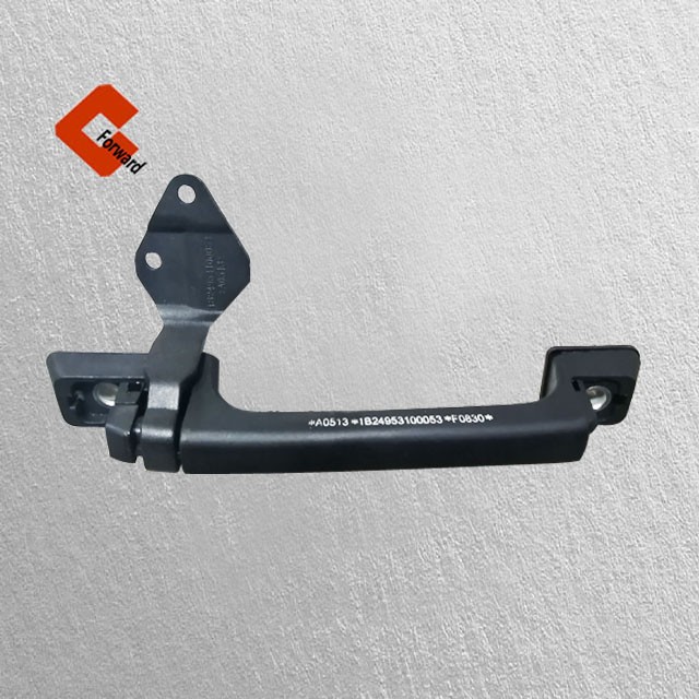 1B24953100053,Front handrail and hinge left,濟(jì)南向前汽車配件有限公司