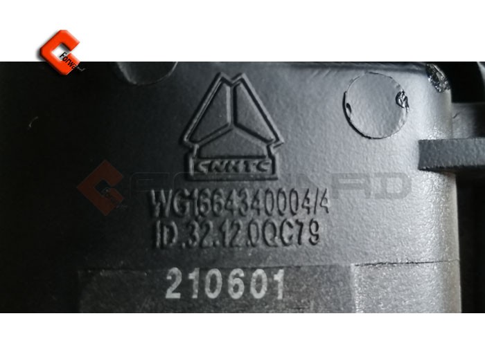 WG1664340004,Handle assembly, left door,濟南向前汽車配件有限公司