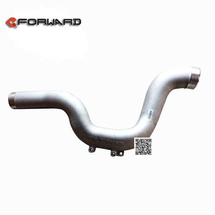 201V09411-5173,Moderate cooling front intake pipe,濟(jì)南向前汽車配件有限公司