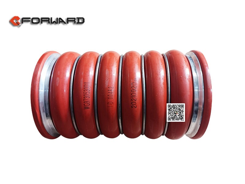 WG9730530011,Intercooler air inlet hose,濟南向前汽車配件有限公司
