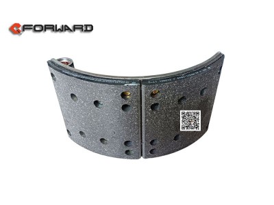 HD90009440028,Front brake shoe assembly,濟(jì)南向前汽車配件有限公司