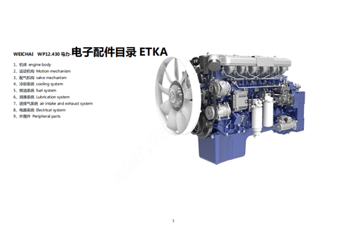 WD12    WP12,Electronic Accessories Catalog,濟(jì)南向前汽車配件有限公司