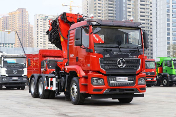 陜汽重卡 德龍M3000S 6X4 隨車(chē)式起重牽引車(chē)(HCZ680)(SX5258JQQHV404)...
