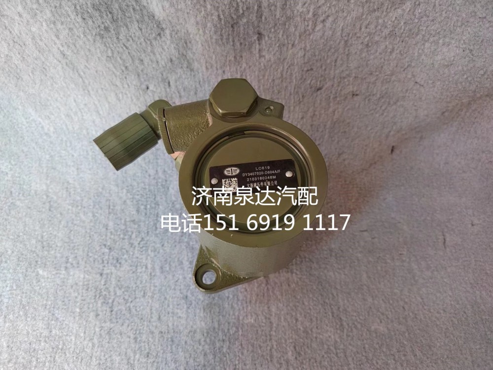 一汽青島解放新大威濰柴發(fā)動機(jī)轉(zhuǎn)向泵助力泵液壓泵轉(zhuǎn)子泵/3407020-D604A/F