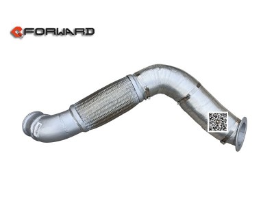 WG9525541418,Exhaust flex assembly,濟(jì)南向前汽車配件有限公司