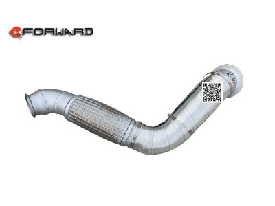 WG9525541418,Exhaust flex assembly,濟(jì)南向前汽車配件有限公司