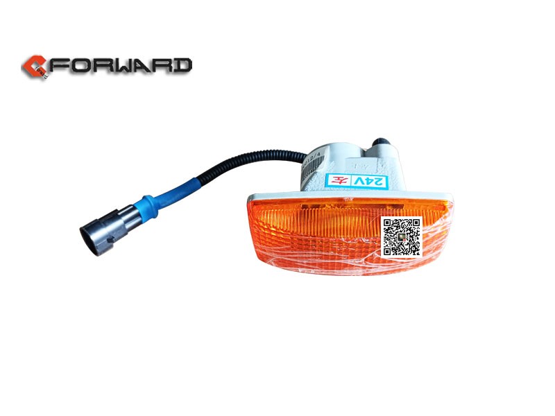 WG9925720012,Side turn signal (left),濟(jì)南向前汽車配件有限公司