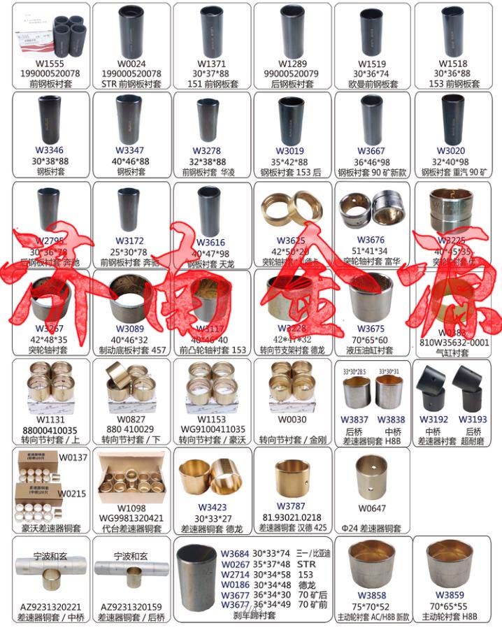 47*55*65,主銷襯套,濟(jì)南天橋區(qū)金源汽車配件經(jīng)銷處