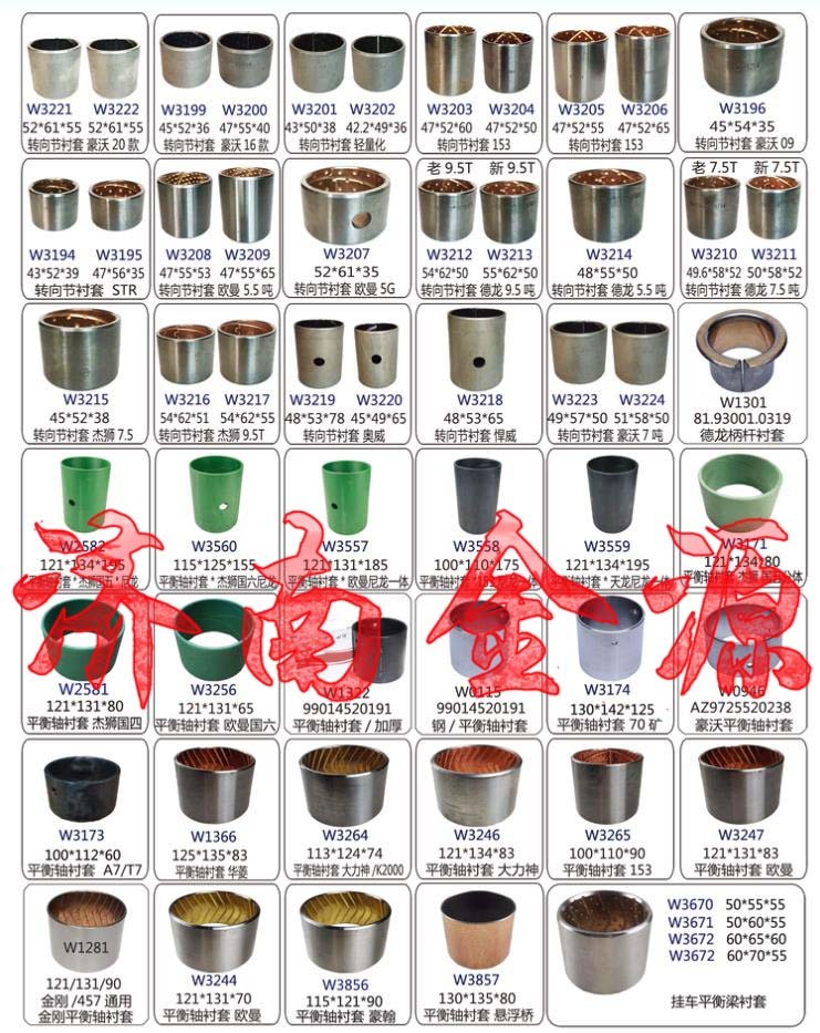 134*124*83,平衡軸襯套,濟(jì)南天橋區(qū)金源汽車配件經(jīng)銷處