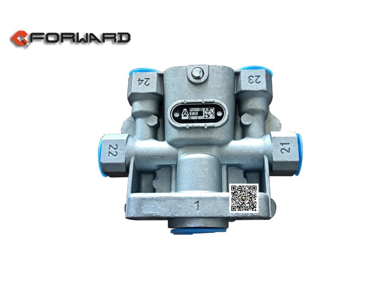 LG9700360011,Four circuit protection valve,濟(jì)南向前汽車(chē)配件有限公司
