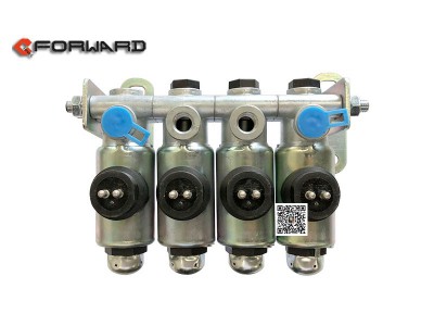 BZ37544200002,Quadruple combined solenoid valve,濟(jì)南向前汽車配件有限公司