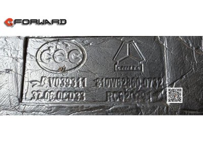810W62860-0732,Wide-body right front floor pad,濟南向前汽車配件有限公司