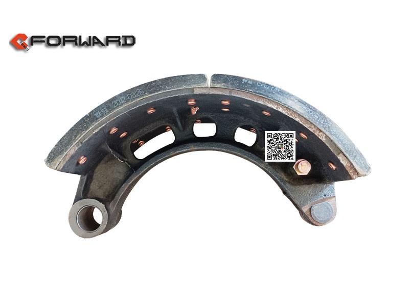3502L-101,Rear brake shoe,濟(jì)南向前汽車配件有限公司
