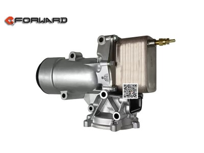 1001671866,Oil filter and cooler assembly,濟(jì)南向前汽車配件有限公司