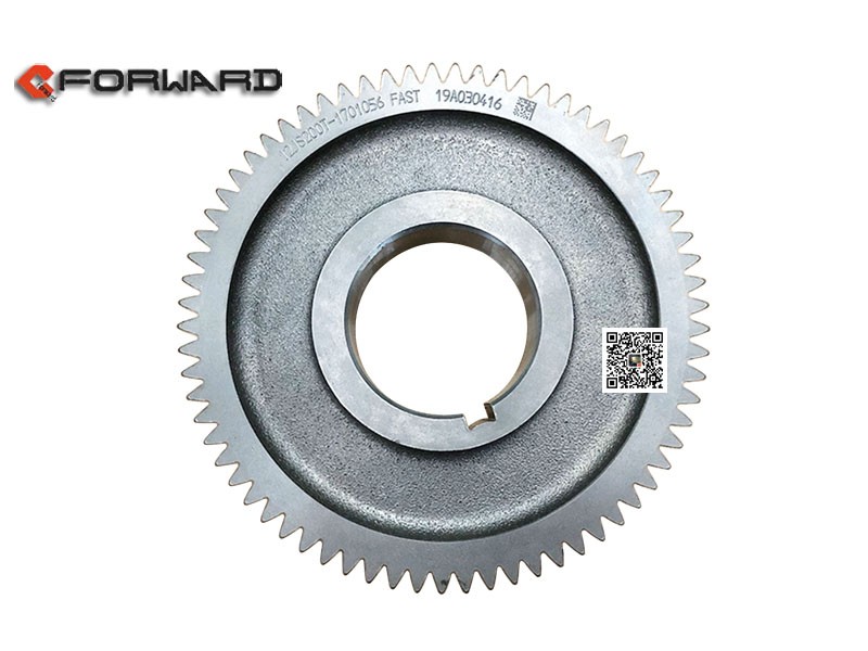 12JS200T-1701056,Intermediate shaft drives the gear,濟南向前汽車配件有限公司