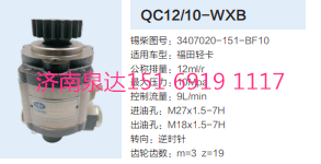 QC12/10-WXB,動(dòng)力轉(zhuǎn)向齒輪泵,濟(jì)南泉達(dá)汽配有限公司