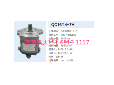 S00016210+01,動(dòng)力轉(zhuǎn)向齒輪泵,濟(jì)南泉達(dá)汽配有限公司