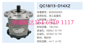 QC18/13-D14XZ,動力轉(zhuǎn)向齒輪泵,濟南泉達汽配有限公司