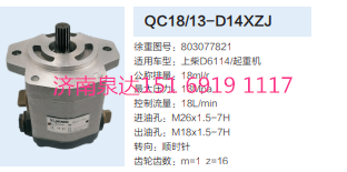 803077821,動力轉(zhuǎn)向齒輪泵,濟南泉達汽配有限公司