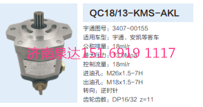 QC18/13-KMS-AKL,動力轉(zhuǎn)向齒輪泵,濟(jì)南泉達(dá)汽配有限公司