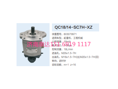 803079971,動力轉向齒輪泵,濟南泉達汽配有限公司