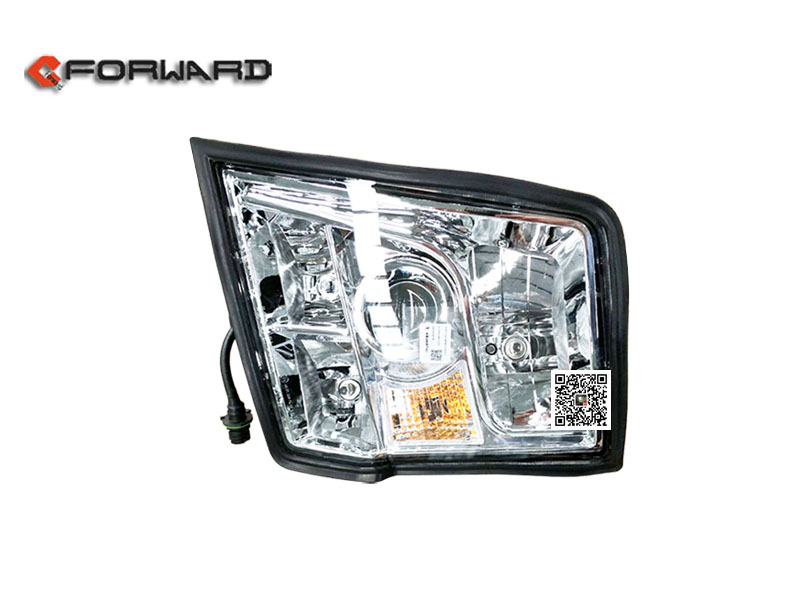 DZ97189723250,Left combination headlight,濟(jì)南向前汽車(chē)配件有限公司