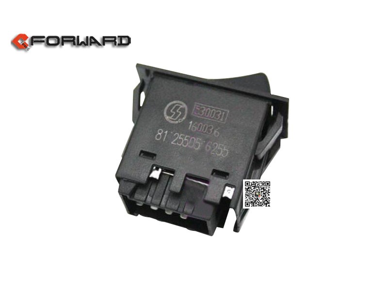 81.25505.6326,Indoor light board switch,濟南向前汽車配件有限公司