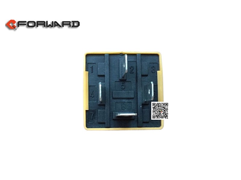 81,25902,0469,Rear fog lamp relay,濟(jì)南向前汽車(chē)配件有限公司