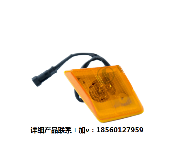 適配陜汽德龍X3000左右側(cè)轉(zhuǎn)向燈葉子板邊燈標(biāo)志燈純正原廠配件/
