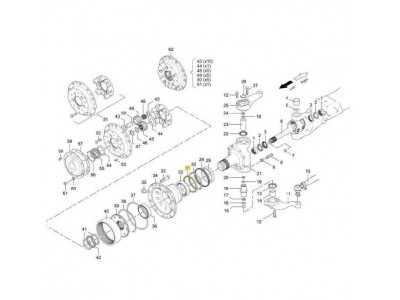 HD90009340138,Shaft seal ring left,濟(jì)南向前汽車配件有限公司