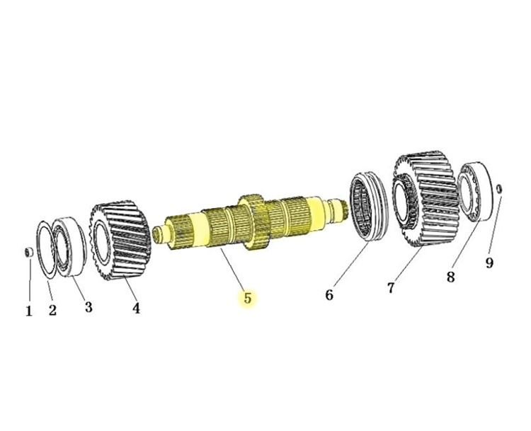 L903020100,Input Shaft,濟(jì)南向前汽車配件有限公司