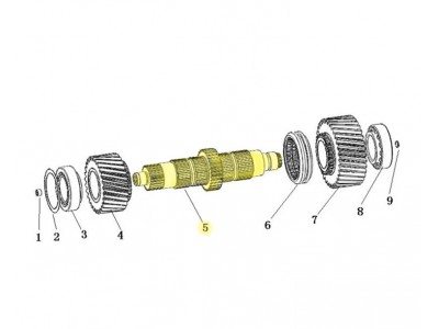 L903020100,Input Shaft,濟(jì)南向前汽車配件有限公司