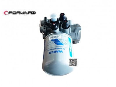 WG9000360417,Dryer assembly (C-APU (Silver Tank 4 loop /10-8.5),濟南向前汽車配件有限公司
