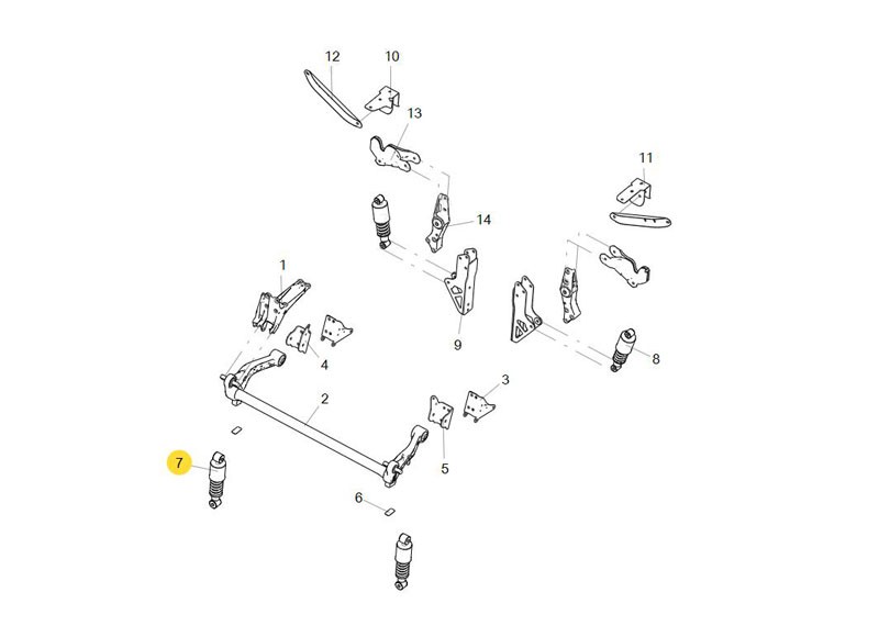 811W41722-6022  螺旋彈簧減振器總成/811W41722-6022  螺旋彈簧減振器總成
