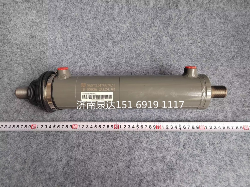 WG9731470070,助力缸總成（Φ70）,濟南泉達汽配有限公司